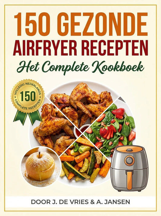 Airfryer Mastery: 150 Gezonde Recepten voor Vlees, Groenten en Gebak met Airfryer Recepten Gezond